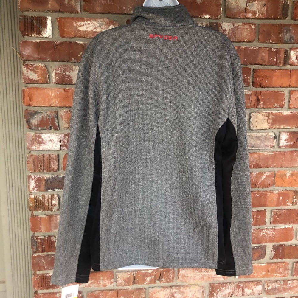 SPYDER NWT “Raider" grey full zip  jacket Mens M - Picture 6 of 10